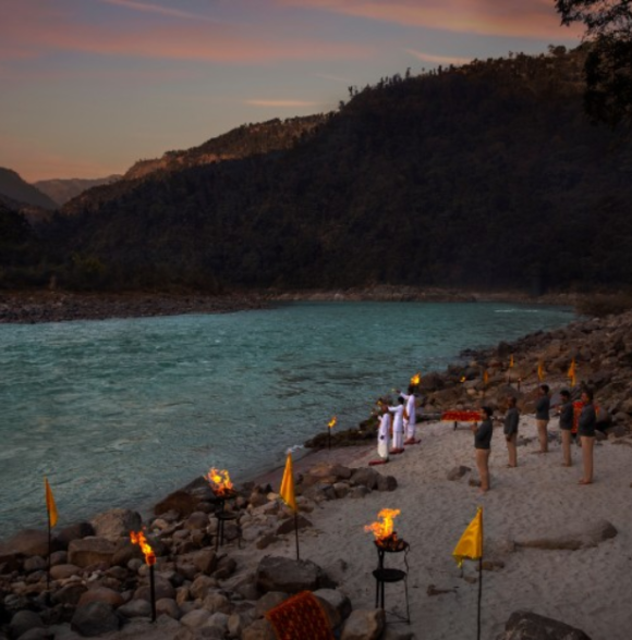 Anand Kashi by the Ganges